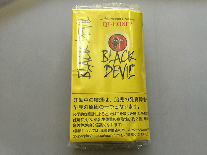タバコ輸入業者がオススメする手巻きタバコ（シャグ）レビュー『ブラックデビル・キューティーハニー（BLACK DEVIL QT-HONEY）』