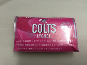 タバコ輸入業者がオススメする手巻きタバコ（シャグ）レビュー『コルツ・ライチ（COLTS LYCHEE）』