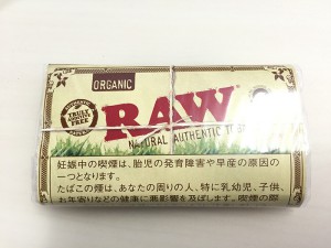 タバコ輸入業者がオススメする手巻きタバコ（シャグ）レビュー『ロウ・オーガニック（RAW ORGANIC）』