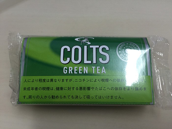 『コルツ・グリーンティー（COLTS GREEN TEA）』タバコ輸入業者がオススメする手巻きタバコ（シャグ）レビュー