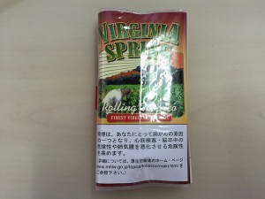 『 バージニア・スプリング（VIRGINIA SPRING）』タバコ輸入業者がオススメする手巻きタバコ（シャグ）レビュー