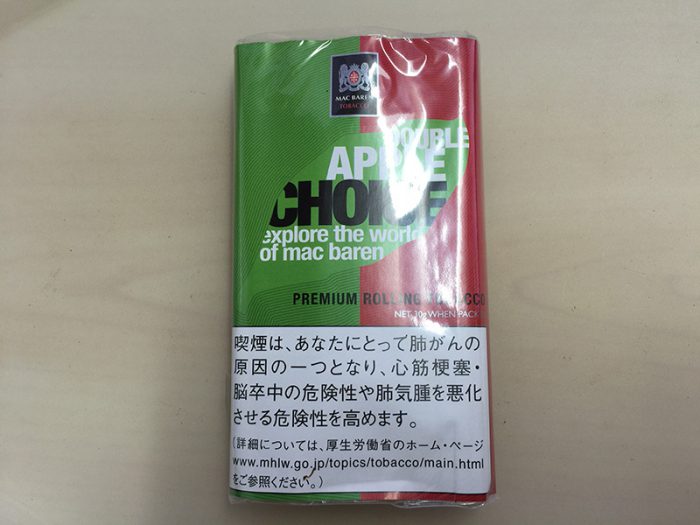 『 チョイス・ダブルアップル（CHOICE）』タバコ輸入業者がオススメする手巻きタバコ（シャグ）レビュー