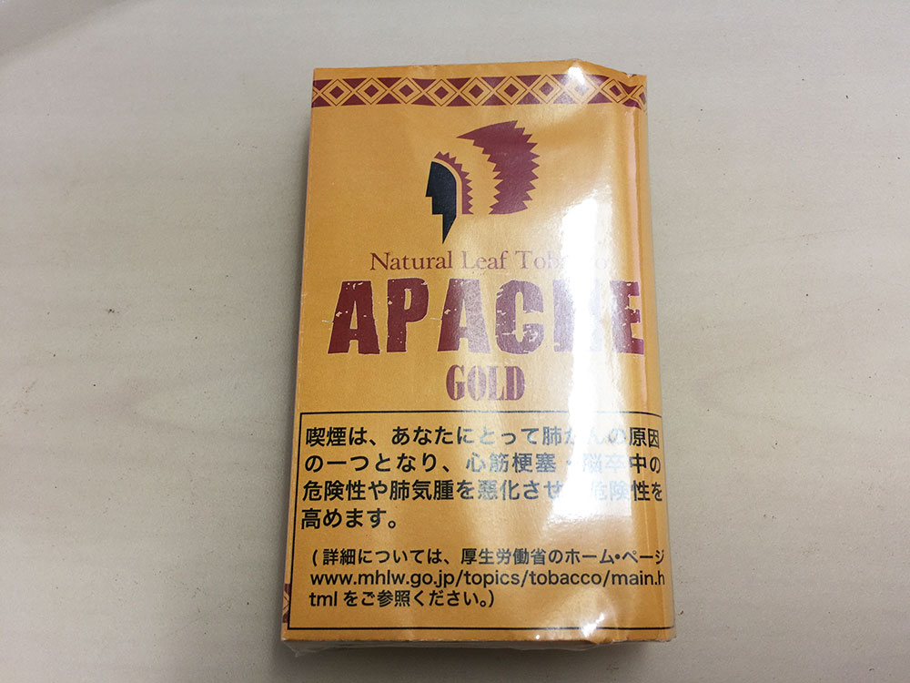 『アパッチ・ゴールド（APACHE）』タバコ輸入業者がオススメする手巻きタバコ（シャグ）レビュー